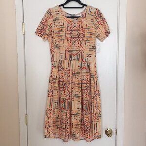 L LuLaRoe Amelia Dress DD21 1466
